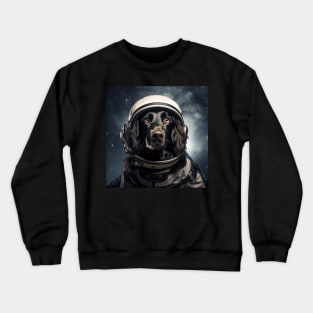 Astro Dog - Flat-Coated Retriever Crewneck Sweatshirt